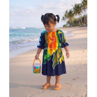 Hand Painted Rayon Kids Dress